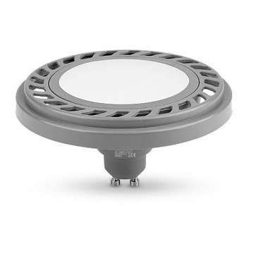 LED Žiarovka ECOLINE SOFT AR111 GU10/9W/230V 4000K 120° šedá - Brilagi