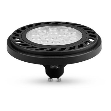 LED Žiarovka ECOLINE SOFT AR111 GU10/9W/230V 4000K 30° čierna - Brilagi