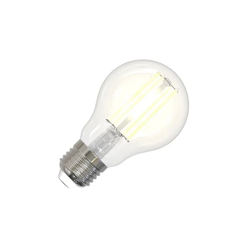 LED Žiarovka BIELY FILAMENT A60 E27/13W/230V 3000K