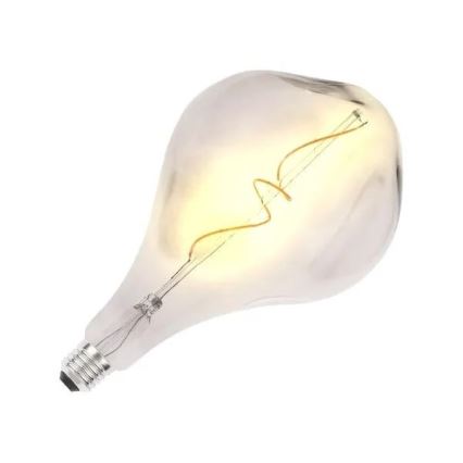 LED Žiarovka FILAMENT BUMPED SMOKE ET160 E27/4W/230V 2000K