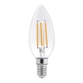 LED Žiarovka FILAMENT C35 E14/4W/230V 4000K