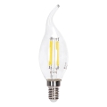 LED Žiarovka FILAMENT C35 E14/4W/230V 6500K - Aigostar