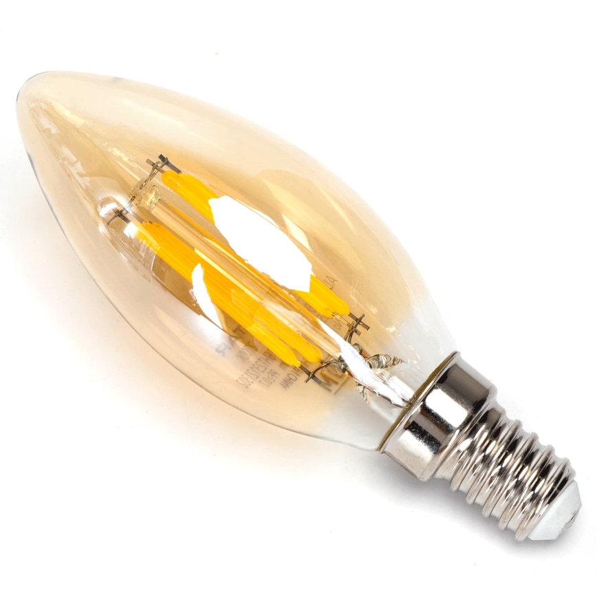 LED Žiarovka FILAMENT C35 E14/6W/230V 2200K - Aigostar