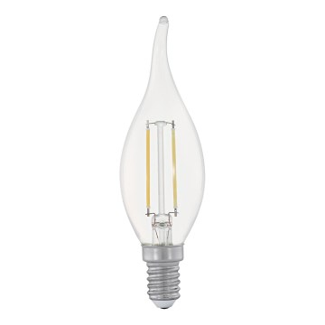LED žiarovka FILAMENT CLEAR E14/2W/230V 2700K - Eglo 11493