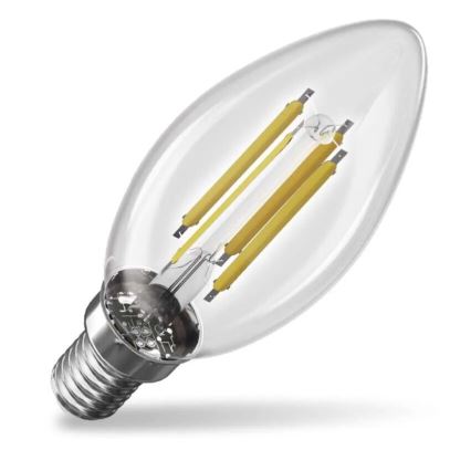 LED Žiarovka FILAMENT E14/3,8W/230V 4000K