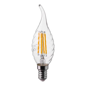 LED Žiarovka FILAMENT E14/4W/230V 4000K