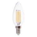 LED Žiarovka FILAMENT E14/4W/230V 4000K