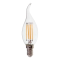 LED Žiarovka FILAMENT E14/4W/230V 6500K