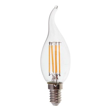 LED Žiarovka FILAMENT E14/4W/230V 6500K