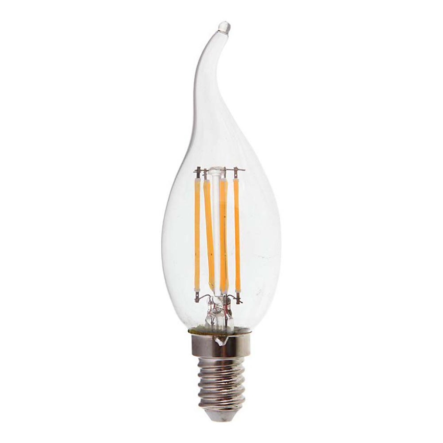 LED Žiarovka FILAMENT E14/4W/230V 6500K