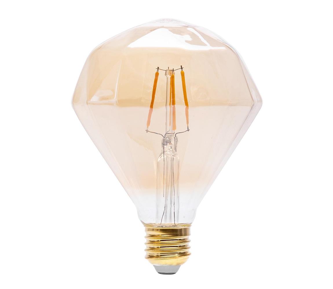 B.V. LED Žiarovka FILAMENT E27/4W/230V 1800K diamant - B10101HA2
