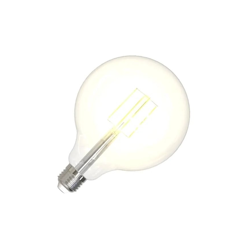 LED Žiarovka BIELY FILAMENT G125 E27/13W/230V 3000K