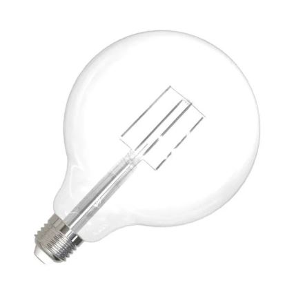 LED Žiarovka BIELY FILAMENT G125 E27/13W/230V 4000K