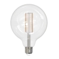 LED Žiarovka FILAMENT G125 E27/18W/230V 3000K