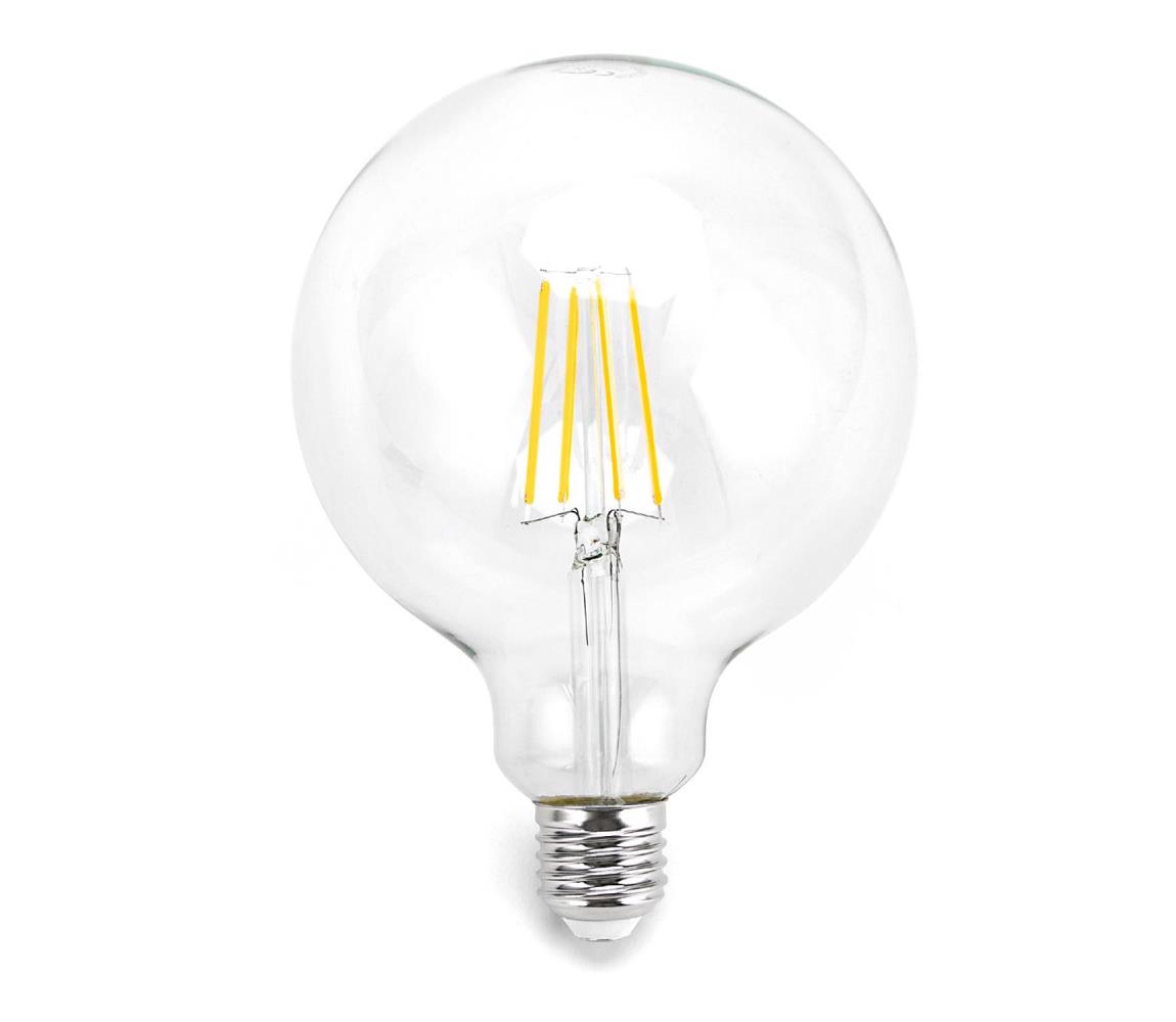 B.V. LED Žiarovka FILAMENT G125 E27/4W/230V 2700K -