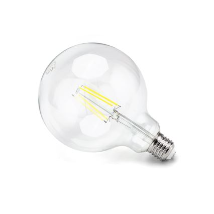 LED Žiarovka FILAMENT G125 E27/4W/230V 6500K - Aigostar