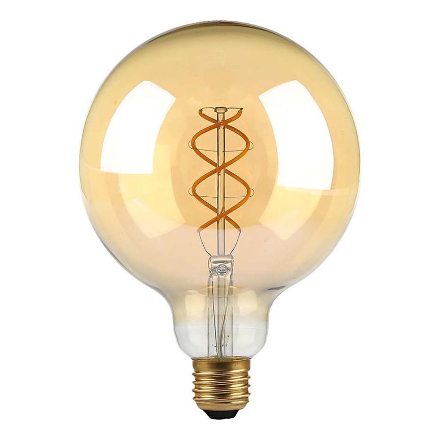 LED Žiarovka FILAMENT G125 E27/5W/230V 1800K