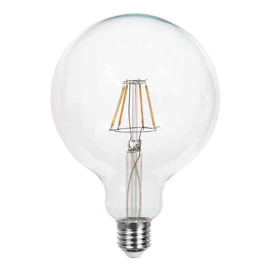 LED Žiarovka FILAMENT G125 E27/6W/230V 3000K