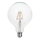LED Žiarovka FILAMENT G125 E27/6W/230V 3000K