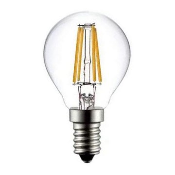 LED Žiarovka FILAMENT G45 E14/4W/230V 3000K