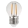 LED Žiarovka FILAMENT G45 E27/2W/230V 3000K