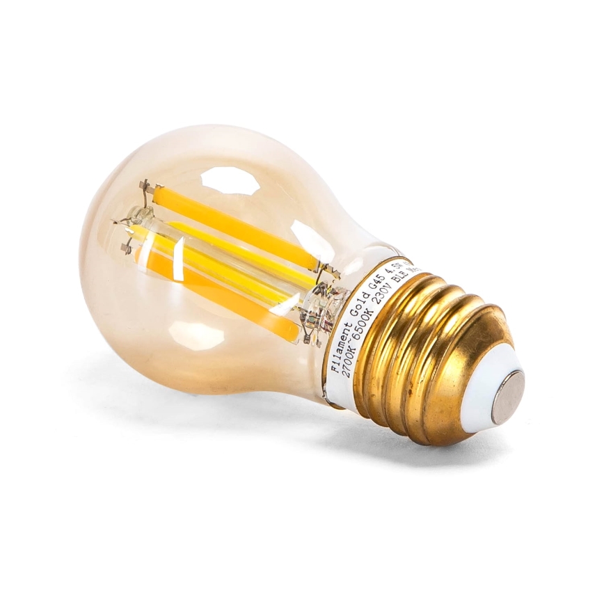 LED Stmievateľná žiarovka FILAMENT MESH Smart G45 E27/4,5W/230V 2700-6500K - Aigostar