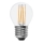 LED Žiarovka FILAMENT G45 E27/6W/230V 6500K
