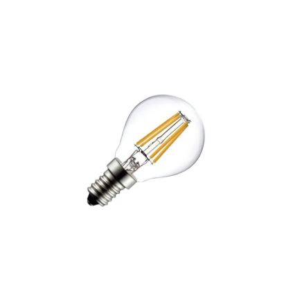 LED žiarovka Filament G45, pätica E14, 6 W, 230 V, 3000 K