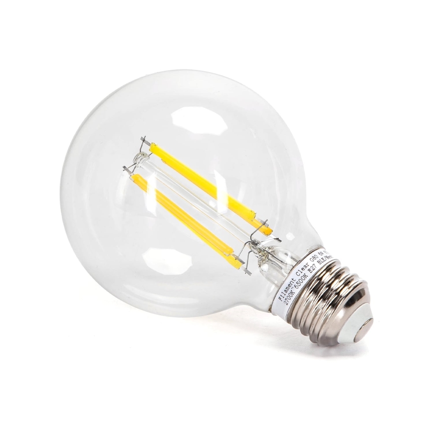LED Stmievateľná žiarovka FILAMENT MESH Smart G80 E27/6W/230V 2700-6500K - Aigostar