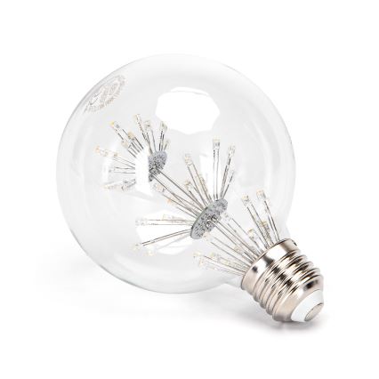 LED Žiarovka FILAMENT G95 E27/1,8W/230V 1800K - Aigostar