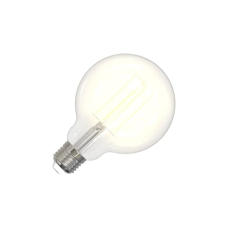 LED Žiarovka BIELY FILAMENT G95 E27/13W/230V 3000K