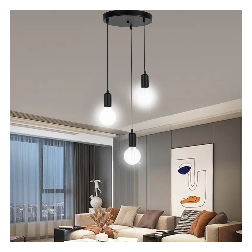 LED Žiarovka BIELY FILAMENT G95 E27/13W/230V 4000K