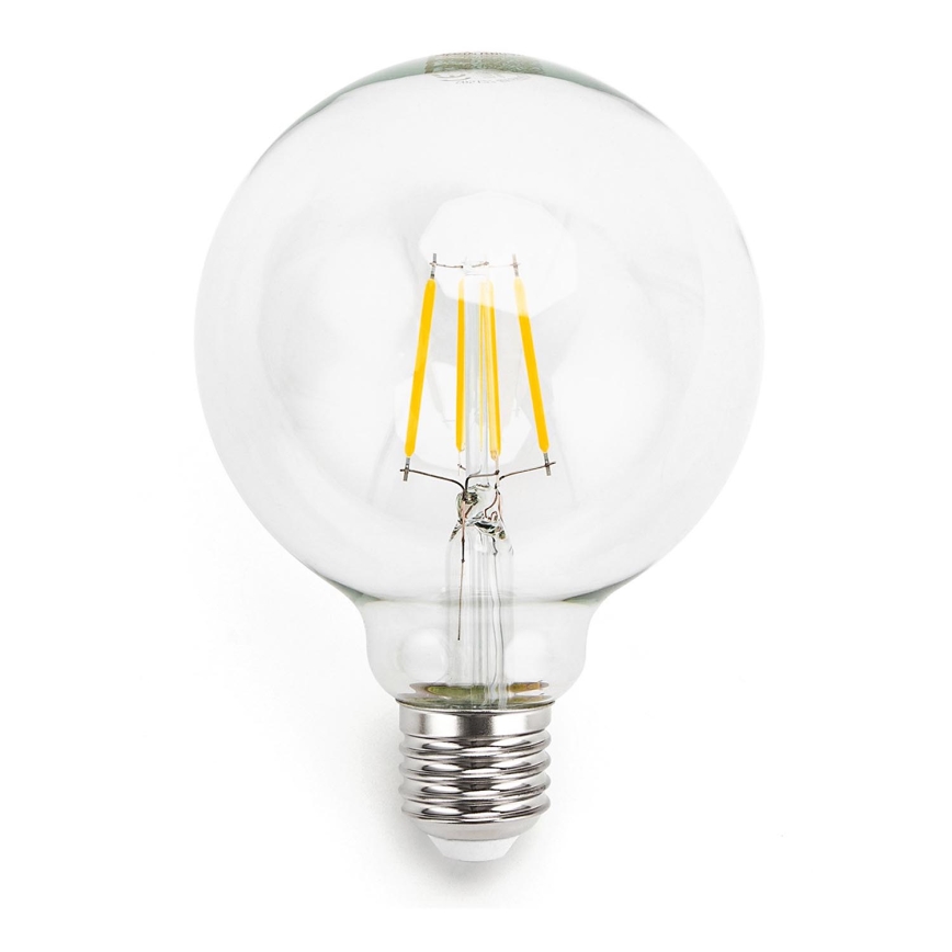 LED Žiarovka FILAMENT G95 E27/4W/230V 2700K - Aigostar