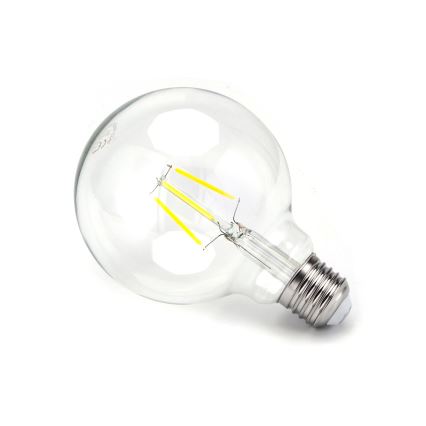 LED Žiarovka FILAMENT G95 E27/6W/230V 6500K - Aigostar