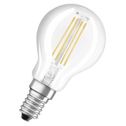 LED Žiarovka FILAMENT P40 E14/4W/230V 4000K - Osram