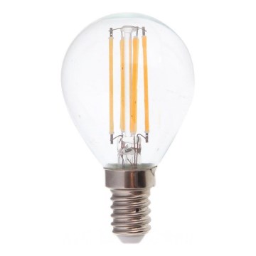 LED Žiarovka FILAMENT P45 E14/6W/230V 2700K
