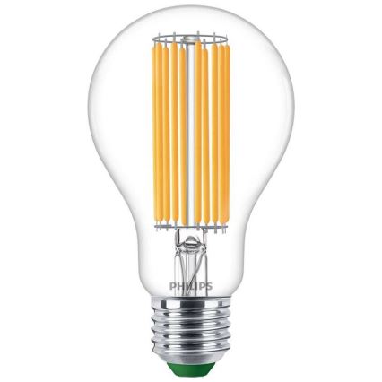 LED Žiarovka FILAMENT Philips A70 E27/5,2W/230V 4000K