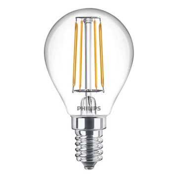 LED Žiarovka FILAMENT Philips E14/4,3W/230V 4000K