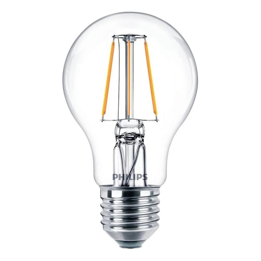 LED žiarovka FILAMENT Philips E27/4,3W/230V 4000K