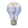 LED Žiarovka FILAMENT SHAPE A60 E27/4W/230V 1800K modrá