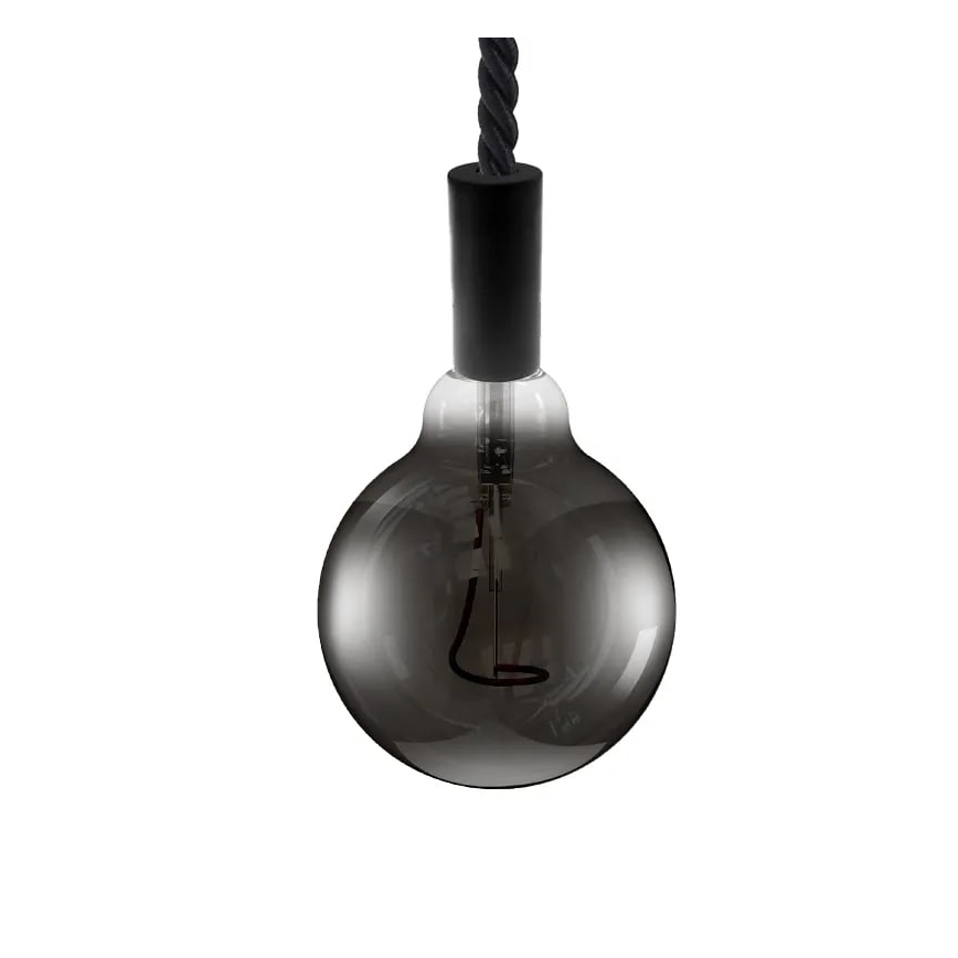 LED Žiarovka FILAMENT SHAPE G95 E27/4W/230V 1800K dymová