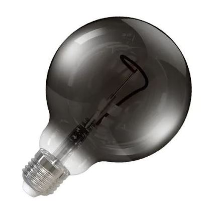 LED Žiarovka FILAMENT SHAPE G95 E27/4W/230V 1800K dymová