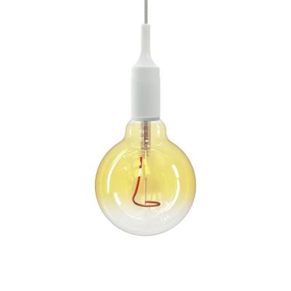 LED Žiarovka FILAMENT SHAPE G95 E27/4W/230V 1800K žltá