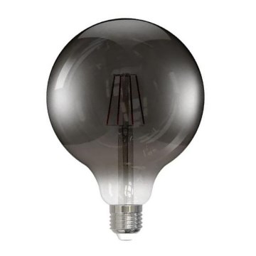 LED Žiarovka FILAMENT SMOKE G125 E27/4W/230V 2000K