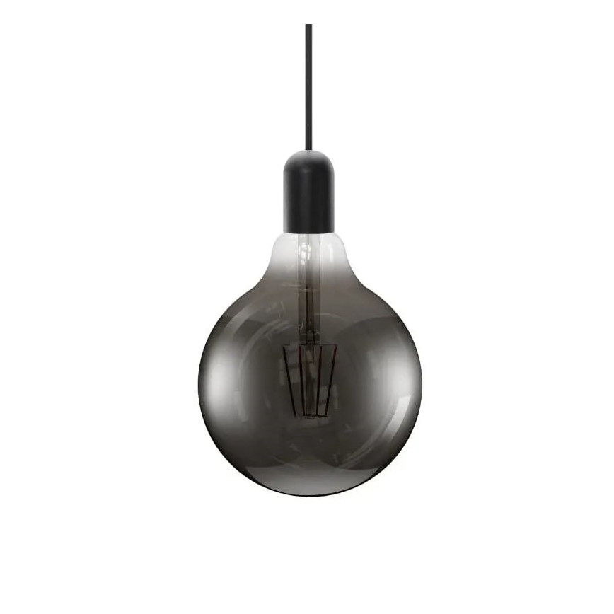 LED Žiarovka FILAMENT SMOKE G125 E27/4W/230V 2000K