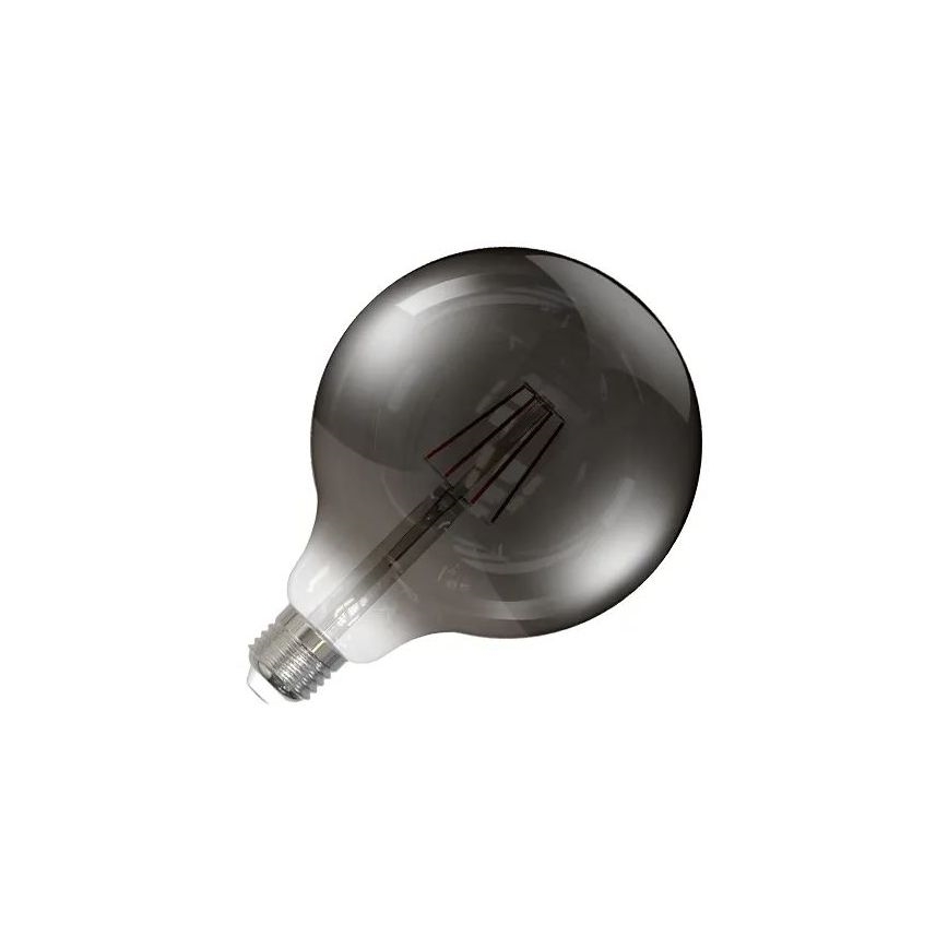 LED Žiarovka FILAMENT SMOKE G125 E27/4W/230V 2000K