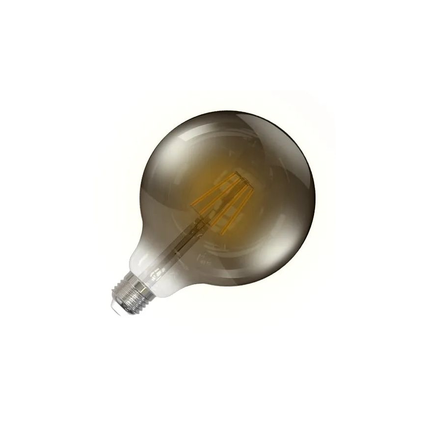 LED Žiarovka FILAMENT SMOKE G125 E27/4W/230V 2000K