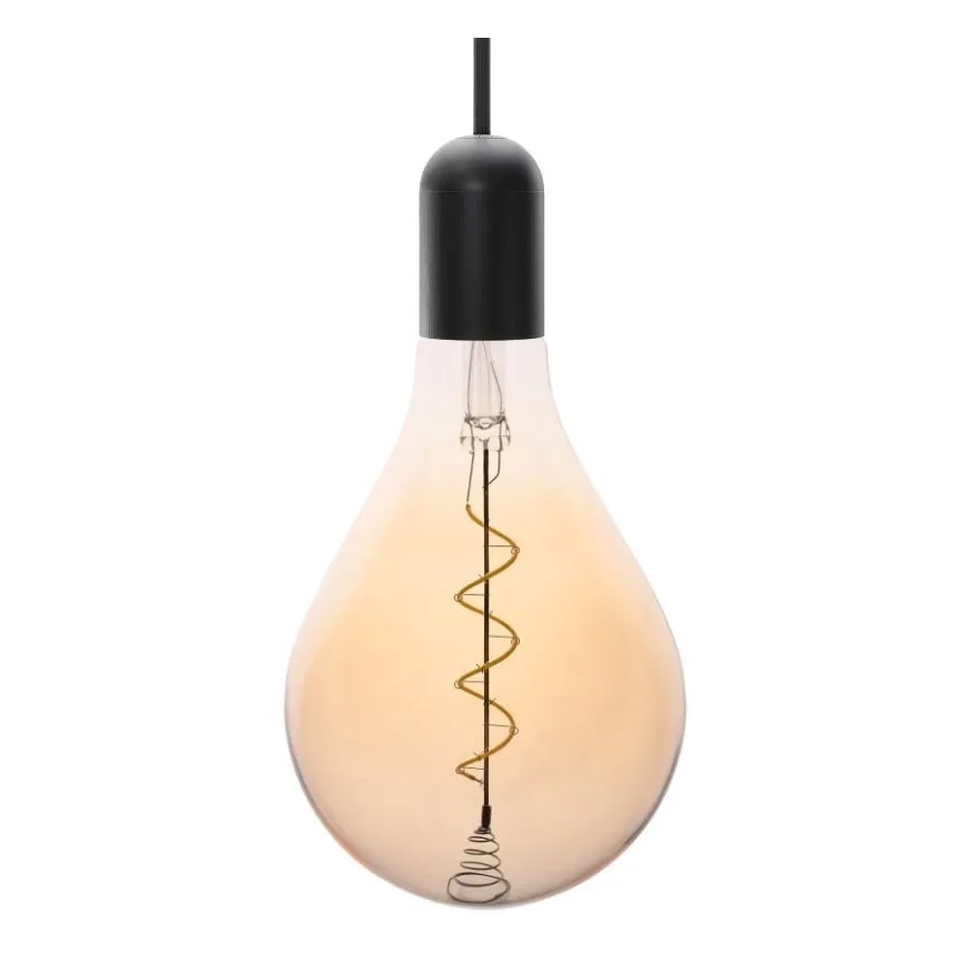 LED Žiarovka FILAMENT SPIRAL VINTAGE A165 E27/4W/230V 2000K