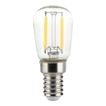 LED žiarovka FILAMENT ST26 E14/2W/230V 6500K