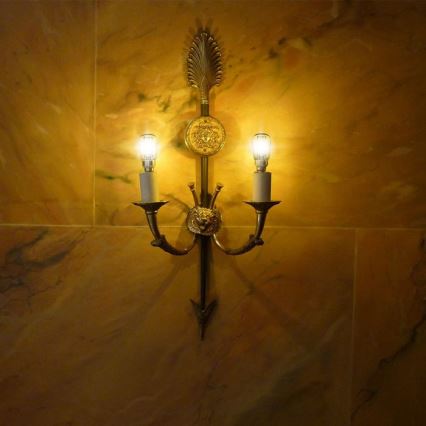 LED žiarovka FILAMENT ST26 E14/2W/230V 6500K